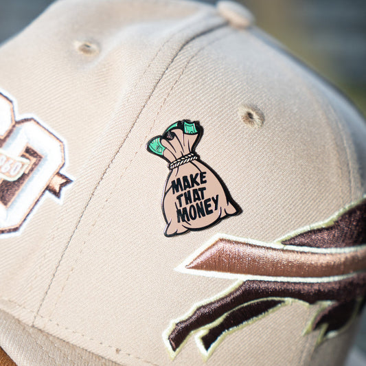 "BAG TALK" ENAMEL PIN